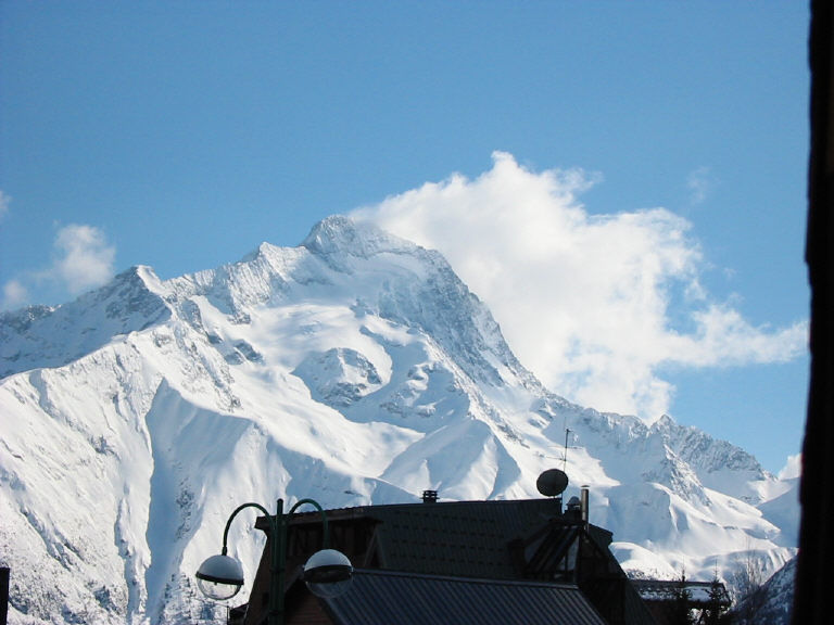 photo 3 Location entre particuliers Les 2 Alpes appartement Rhne-Alpes Isre Vue du balcon