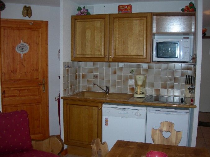 photo 3 Location entre particuliers Les 2 Alpes appartement Rhne-Alpes Isre Coin cuisine