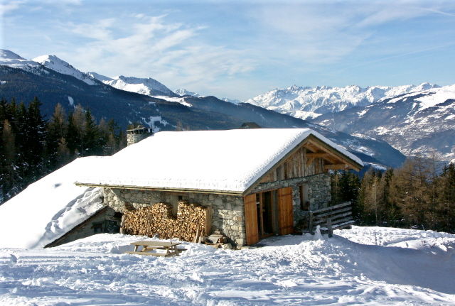 photo 0 Location entre particuliers Les Arcs chalet Rhne-Alpes Savoie Vue extrieure de la location