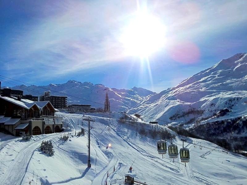 photo 16 Location entre particuliers Les Menuires studio Rhne-Alpes Savoie Vue du balcon