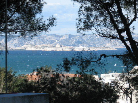 photo 0 Location entre particuliers Marseille appartement Provence-Alpes-Cte d'Azur Bouches du Rhne Vue de la terrasse