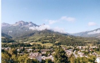 photo 0 Location entre particuliers Barcelonnette appartement Provence-Alpes-Cte d'Azur Alpes de Haute-Provence Vue du balcon