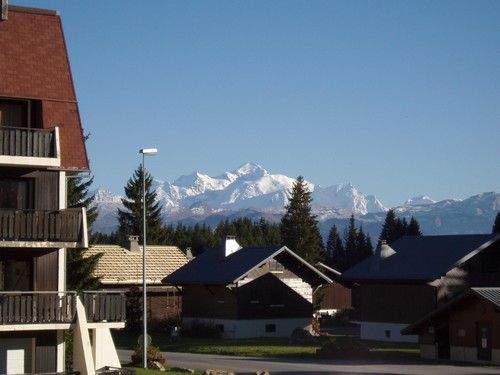 photo 1 Location entre particuliers Praz de Lys Sommand appartement Rhne-Alpes Haute-Savoie Vue du balcon