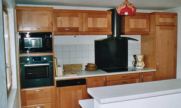 photo 4 Location entre particuliers Saint Gervais Mont-Blanc appartement Rhne-Alpes Haute-Savoie Cuisine amricaine