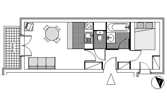 photo 11 Location entre particuliers Bonneval sur Arc appartement Rhne-Alpes Savoie Plan de la location