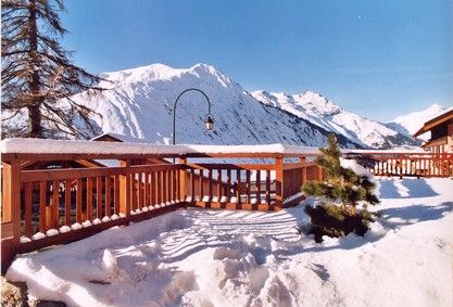 photo 7 Location entre particuliers Saint Martin de Belleville appartement Rhne-Alpes Savoie Vue de la terrasse