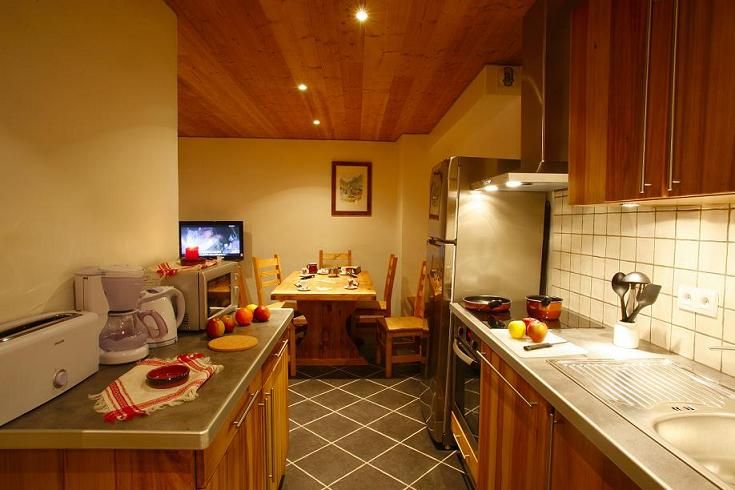 photo 3 Location entre particuliers Valloire appartement Rhne-Alpes Savoie Cuisine amricaine