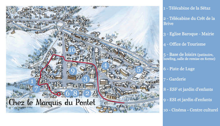 photo 19 Location entre particuliers Valloire appartement Rhne-Alpes Savoie Carte