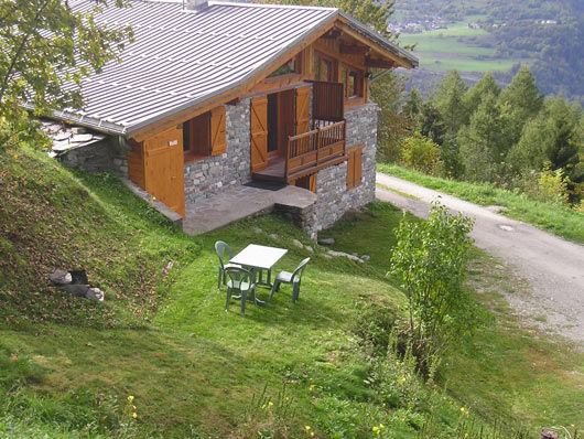 photo 8 Location entre particuliers Les Arcs chalet Rhne-Alpes Savoie Vue extrieure de la location