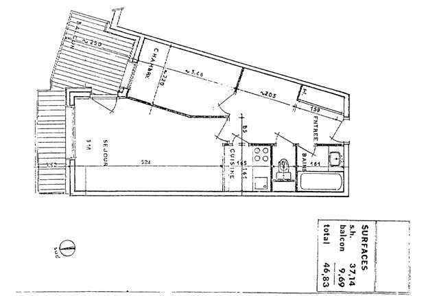 photo 1 Location entre particuliers Tignes appartement Rhne-Alpes Savoie Plan de la location