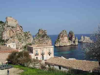 photo 4 Location entre particuliers Scopello villa Sicile Trapani (province de) Vue  proximit