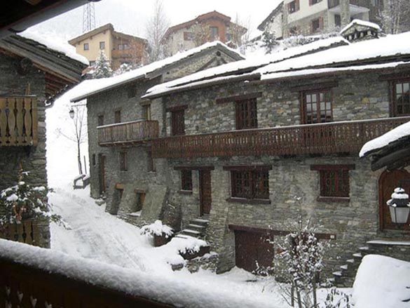 photo 6 Location entre particuliers Val Cenis appartement Rhne-Alpes Savoie Vue du balcon