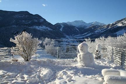 photo 3 Location entre particuliers Areches Beaufort appartement Rhne-Alpes Savoie Vue depuis la location