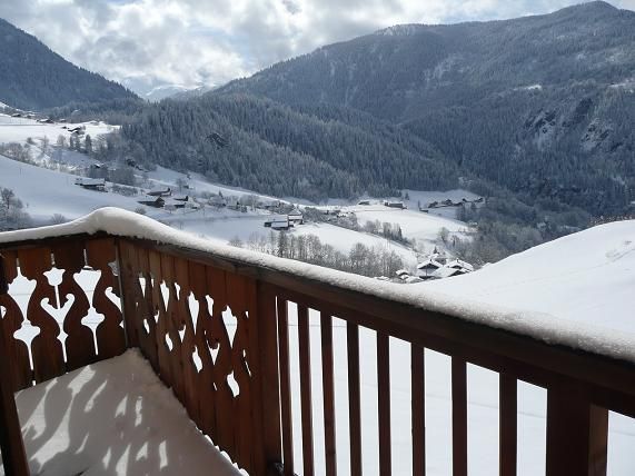 photo 6 Location entre particuliers Areches Beaufort appartement Rhne-Alpes Savoie Vue du balcon