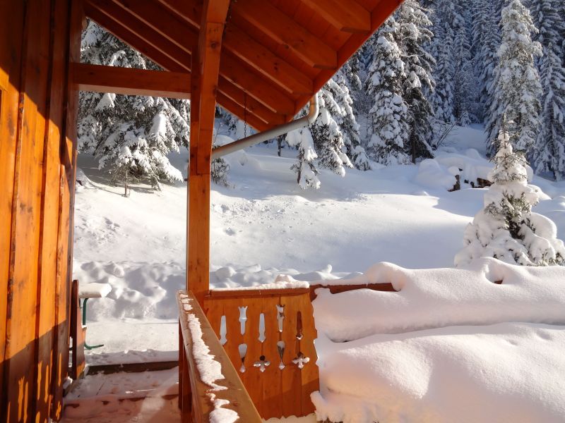 photo 2 Location entre particuliers Valfrjus chalet Rhne-Alpes Savoie Jardin