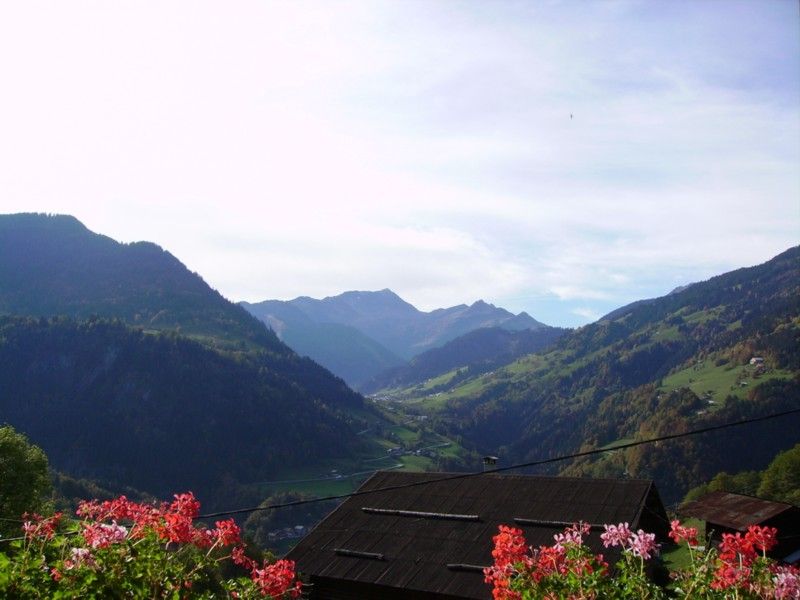 photo 10 Location entre particuliers Areches Beaufort appartement Rhne-Alpes Savoie Vue du balcon