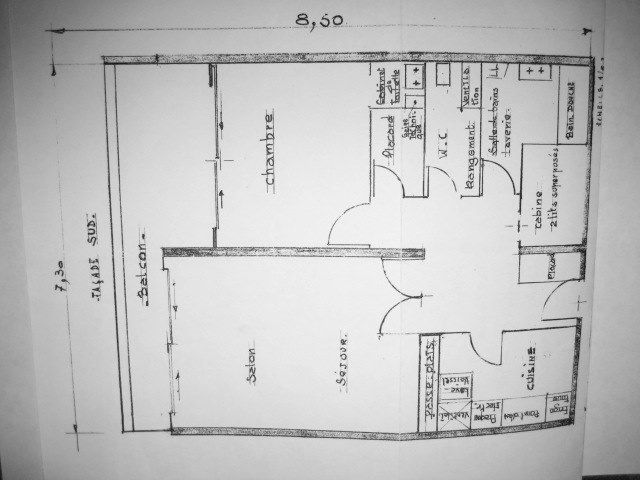 photo 12 Location entre particuliers Villard de Lans - Correnon en Vercors appartement Rhne-Alpes Isre Plan de la location