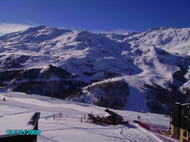 photo 2 Location entre particuliers Les Menuires studio Rhne-Alpes Savoie Vue depuis la location