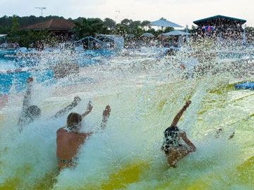 photo 8 Location entre particuliers Gastes mobilhome Aquitaine Landes Piscine