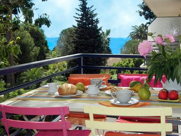 photo 5 Location entre particuliers Cannes appartement Provence-Alpes-Cte d'Azur Alpes-Maritimes Vue de la terrasse