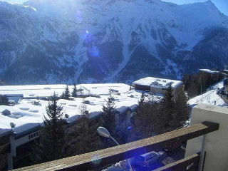 photo 4 Location entre particuliers Orcires Merlette appartement Provence-Alpes-Cte d'Azur Hautes-Alpes Vue de la terrasse