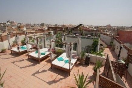 photo 6 Location entre particuliers Marrakech chambrehote   Vue de la terrasse