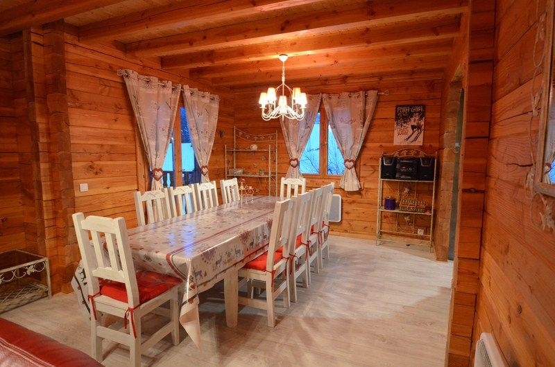 photo 4 Location entre particuliers Les Saisies chalet Rhne-Alpes Savoie Salle  manger