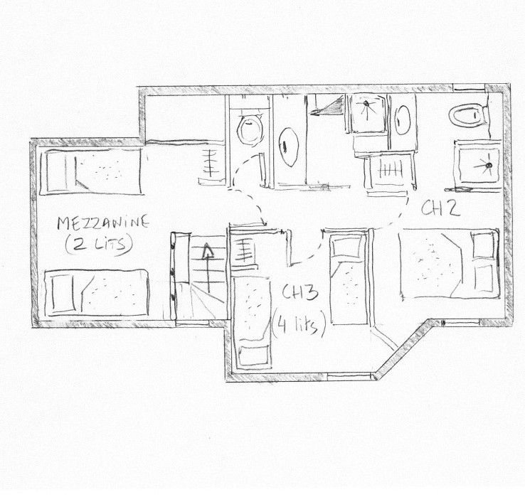 photo 11 Location entre particuliers Valmorel appartement Rhne-Alpes Savoie Plan de la location