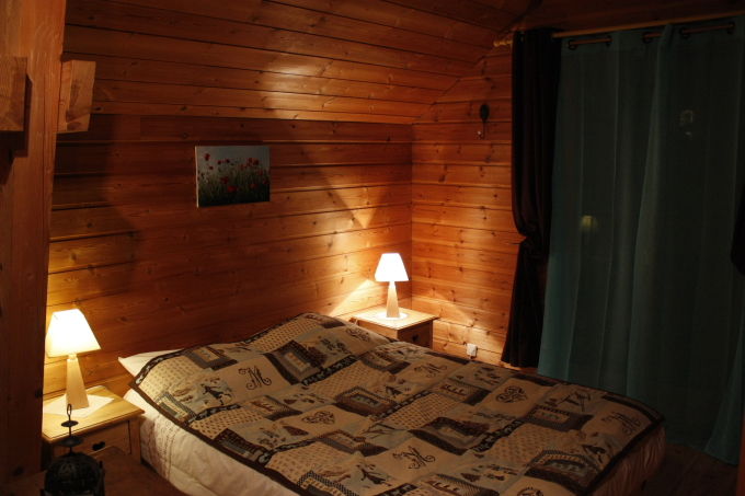 photo 7 Location entre particuliers Montgenvre chalet Provence-Alpes-Cte d'Azur Hautes-Alpes chambre