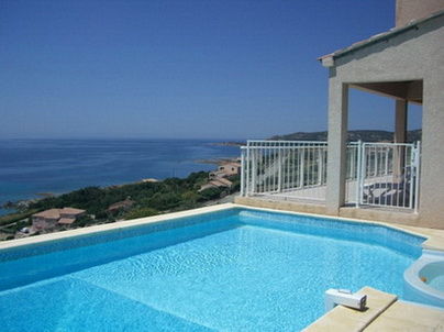 photo 0 Location entre particuliers Tizzano villa Corse Corse du Sud Piscine