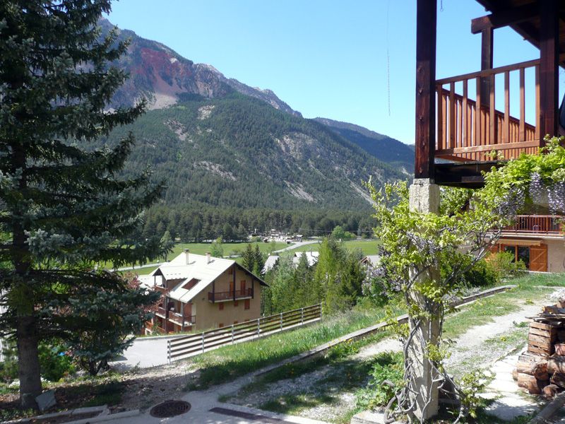 photo 10 Location entre particuliers Montgenvre appartement Provence-Alpes-Cte d'Azur Hautes-Alpes Vue de la terrasse