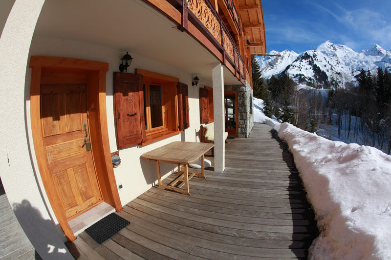 photo 1 Location entre particuliers La Clusaz appartement Rhne-Alpes Haute-Savoie Terrasse