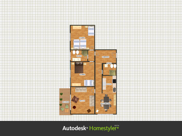 photo 22 Location entre particuliers Chiavari appartement Ligurie Gnes (province de) Plan de la location