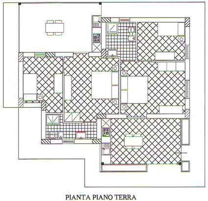 photo 14 Location entre particuliers Castellammare del Golfo appartement Sicile Trapani (province de) Plan de la location