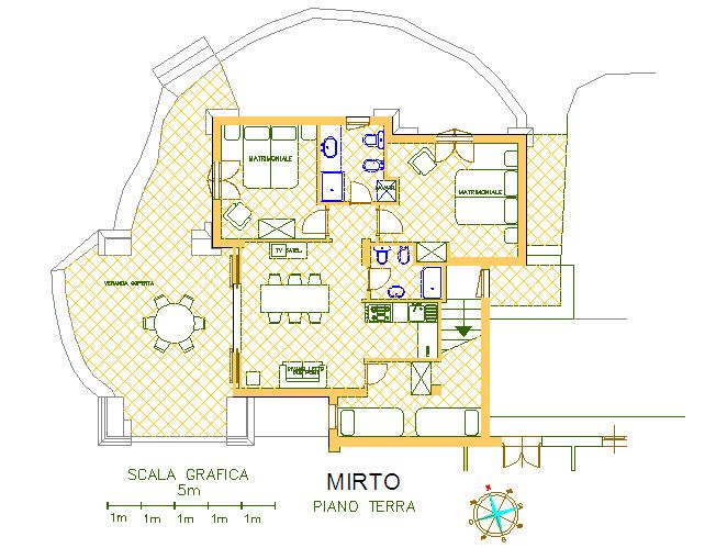 photo 13 Location entre particuliers Golfo Aranci appartement Sardaigne Olbia Tempio (province de) Plan de la location