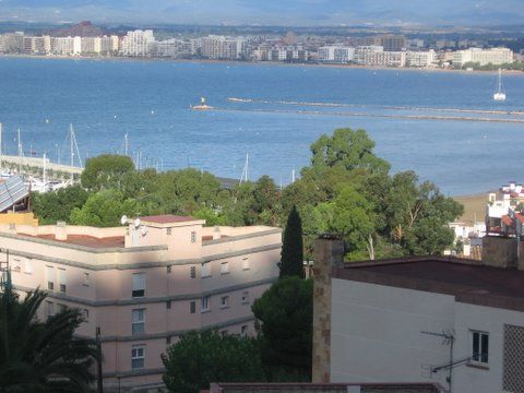 photo 1 Location entre particuliers Rosas appartement Catalogne Grone (province de) Vue de la terrasse