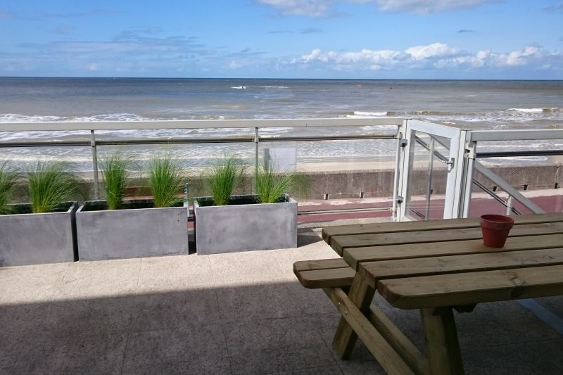 photo 0 Location entre particuliers Fort Mahon maison Picardie Somme Vue de la terrasse