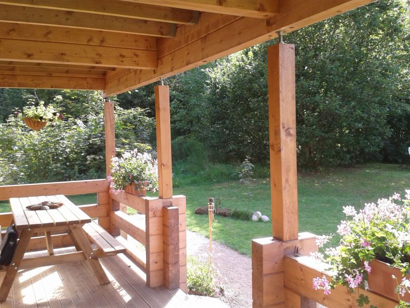 photo 3 Location entre particuliers Grardmer chalet Lorraine Vosges Terrasse