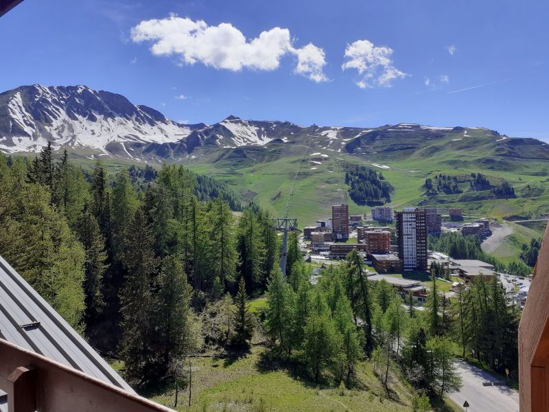 photo 10 Location entre particuliers La Plagne appartement Rhne-Alpes Savoie Vue du balcon