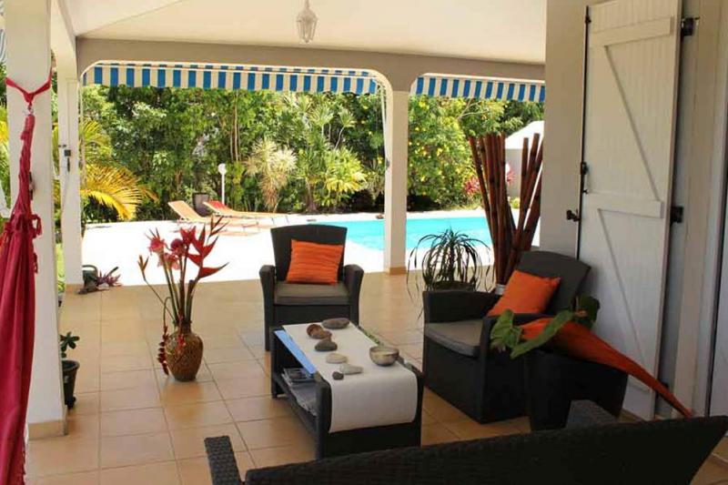 photo 16 Location entre particuliers Le Gosier (Guadeloupe) villa Grande Terre  Terrasse