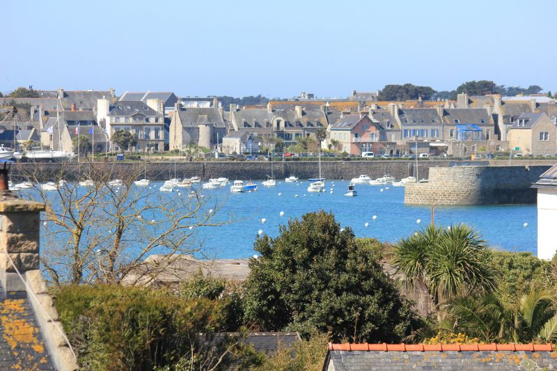 photo 0 Location entre particuliers Roscoff studio Bretagne Finistre Vue de la terrasse