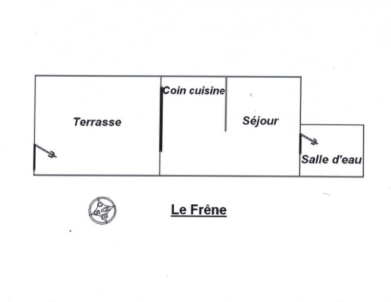 photo 13 Location entre particuliers Vallon-Pont-D'Arc studio Rhne-Alpes Ardche Plan de la location