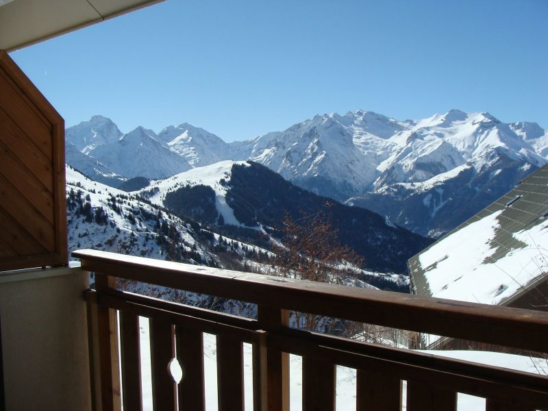photo 0 Location entre particuliers Alpe d'Huez appartement Rhne-Alpes Isre Vue du balcon