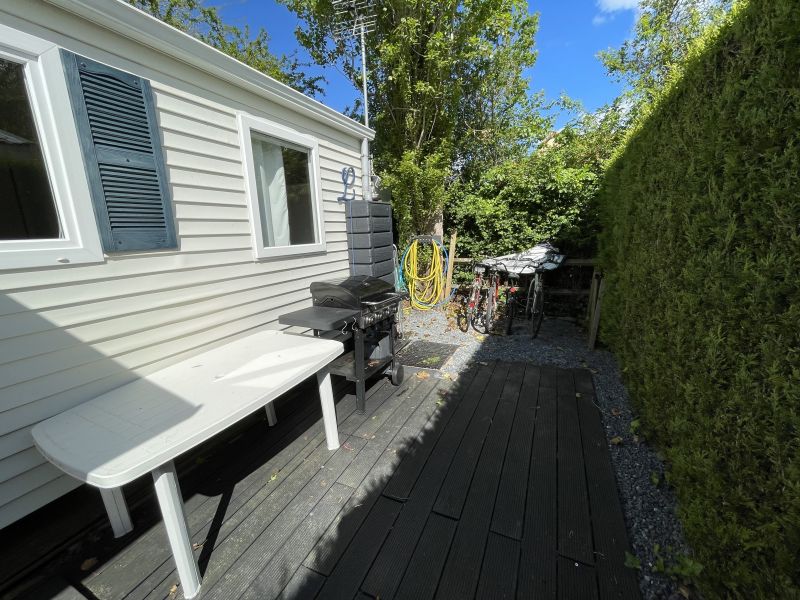 photo 7 Location entre particuliers Deauville mobilhome Basse-Normandie Calvados Jardin
