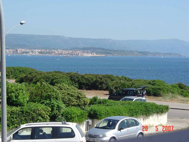 photo 5 Location entre particuliers Alghero appartement Sardaigne Sassari (province de) Vue du balcon