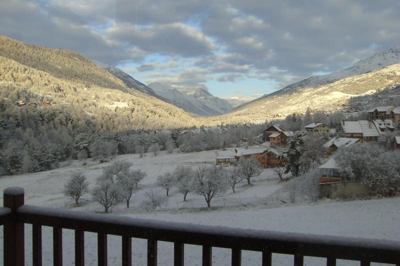 photo 14 Location entre particuliers Brianon appartement Provence-Alpes-Cte d'Azur Hautes-Alpes Vue du balcon