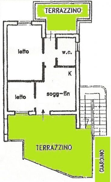 photo 12 Location entre particuliers Porto Cesareo appartement Pouilles Lecce (province de) Plan de la location