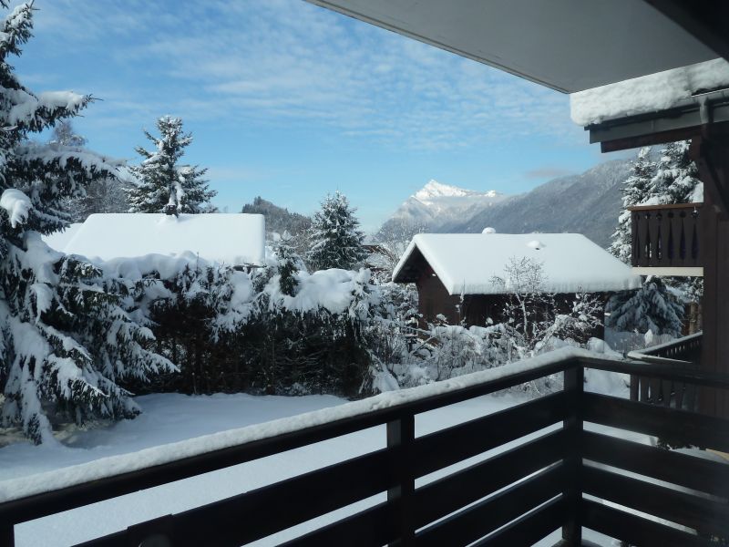 photo 0 Location entre particuliers Morillon Grand Massif studio Rhne-Alpes Haute-Savoie Balcon