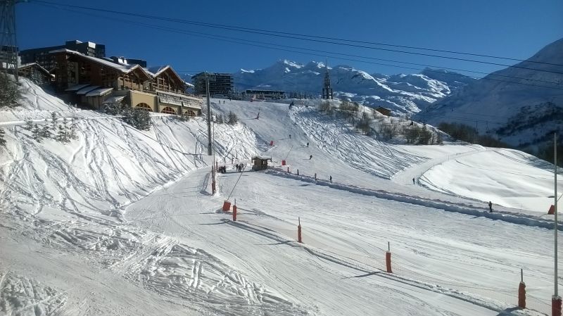 photo 15 Location entre particuliers Les Menuires appartement Rhne-Alpes Savoie Vue du balcon