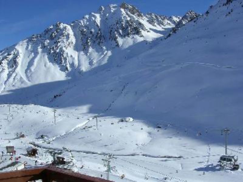 photo 1 Location entre particuliers La Mongie studio Midi-Pyrnes Hautes-Pyrnes Vue du balcon